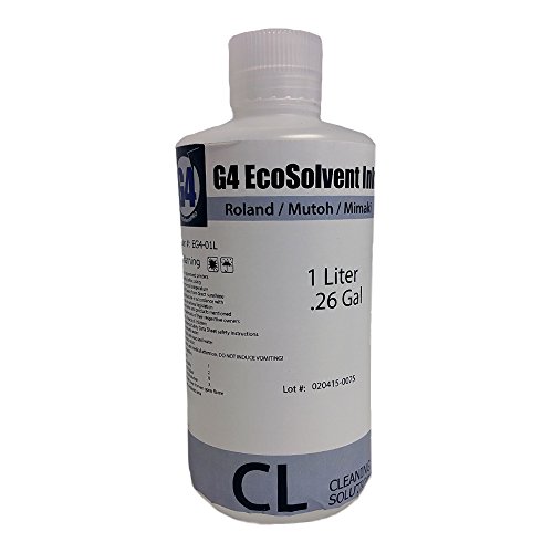 Supply55 Cleaning Solution - 1 Liter Bottle, EcoSolventPRO G4 Ink for Roland