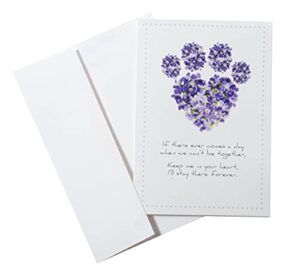 dog speak if there ever comes a day... sympathy and memorial card