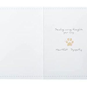 Dog Speak If There Ever Comes A Day... Sympathy and Memorial Card