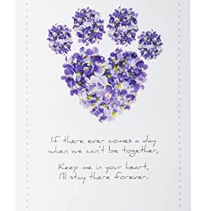 Dog Speak If There Ever Comes A Day... Sympathy and Memorial Card