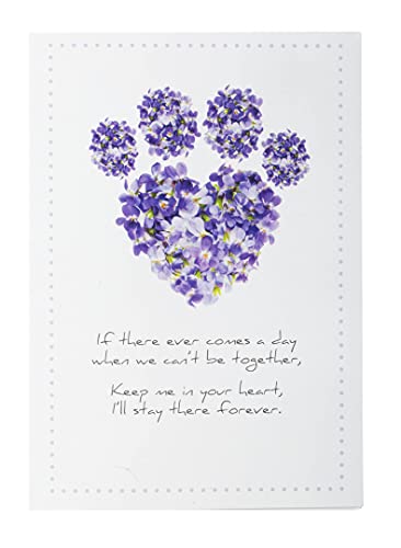 Dog Speak If There Ever Comes A Day... Sympathy and Memorial Card