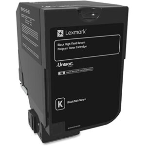 Lexmark 84C1HK0 Unison Toner Cartridge, Black