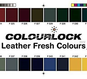 COLOURLOCK Leather Fresh Dye DIY Repair Colour, dye, Restorer for Scuffs, Small Cracks on car Seats, Sofas, Bags, settees and Clothing