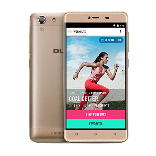 BLU Energy X 2 - With 4000 mAh Super Battery - US GSM Unlocked Smartphone - Gold