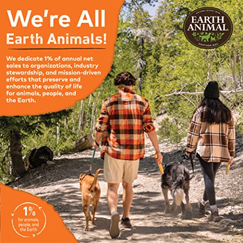 EARTH ANIMAL No Hide Medium Chicken Flavored Natural Rawhide Free Dog Chews Long Lasting Dog Chew Sticks | Dog Treats for Large Dogs | Great Dog Chews for Aggressive Chewers