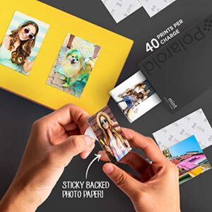 Polaroid 2x3 inch Premium Zink Photo Paper (100 Sheets) Compatible with Polaroid Snap, Snap Touch and Zip.