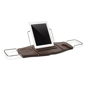 Umbra Aquala Bathtub Caddy, Walnut