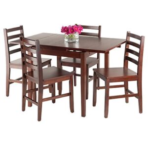 Winsome Pulman Dining, 48.03" W x 29.92" D x 29.29" H, Walnut