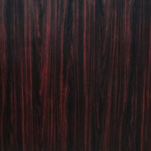 VVIVID Dark Wood Grain Faux Finish Textured Red Vinyl Wrap 12 Inches x 48 Inches Roll Sheet Film for Home Office Furniture DIY No Mess Easy to Install Air-Release Adhesive