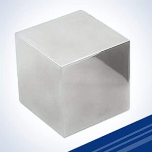 aluminum cube - 1.5" | 150g aluminum block
