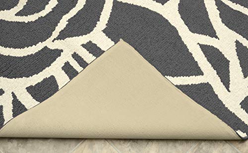 Garland Rug Rhapsody Area Rug, 30 x 46, Cinder/Ivory