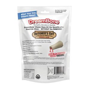 DreamBone Butcher’s Cut Chew, Rawhide-Free Dog Chews, Long Lasting Chicken Flavor Chews, 4 Count