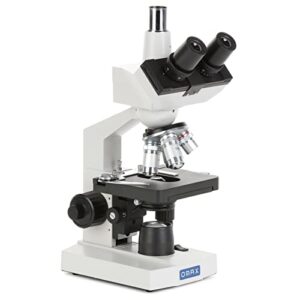 OMAX - 40X-2500X LED Digital Trinocular Lab Compound Microscope with USB Camera and Mechanical Stage - M83EZ-C03S