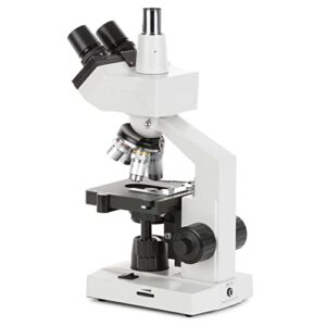 OMAX - 40X-2500X LED Digital Trinocular Lab Compound Microscope with USB Camera and Mechanical Stage - M83EZ-C03S