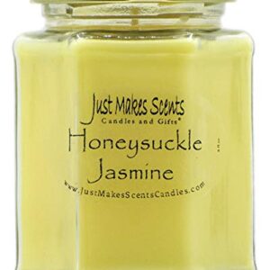 Honeysuckle Jasmine | Spring and Summer Floral Fragrance | Hand Poured in The USA by Just Makes Scents