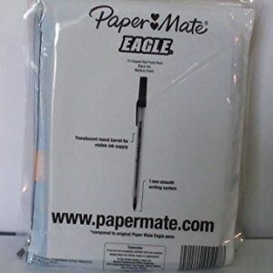 Paper Mate (Pack of 1) Eagle black Ball Point Pens, 10 Pieces per pack.