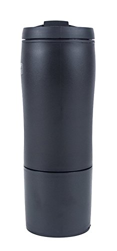 Mighty Mug Biggie Airlock Travel Mug, 16oz, Black