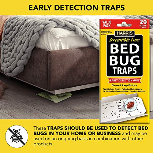 HARRIS Bed Bug Traps - Parent (20-Pack)