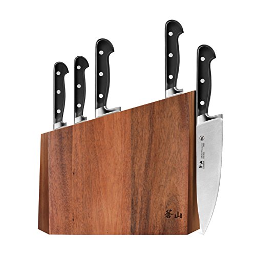 Cangshan V2 Series 59908 6-Piece German Steel Forged Knife Block Set