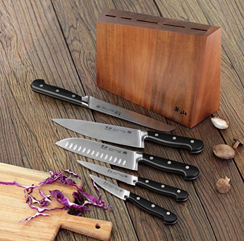 Cangshan V2 Series 59908 6-Piece German Steel Forged Knife Block Set