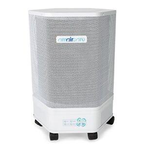 amaircare 3000 hepa air purifier, pre, post filters, pure white