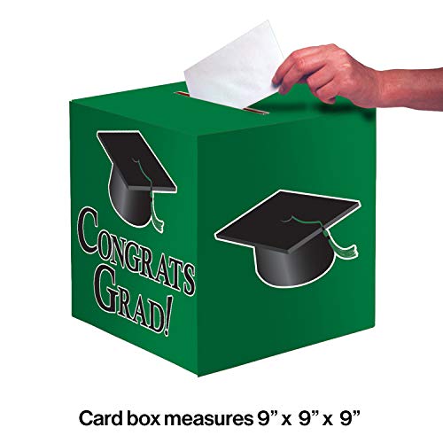 Creative Converting Card Holder Box, One Size, Green