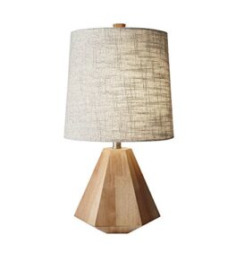 adesso 1508-12 table-lamps, natural birch wood