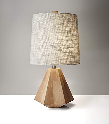 Adesso 1508-12 Table-Lamps, Natural Birch Wood