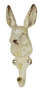 rustic iron rabbit hook