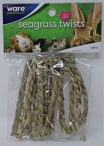 (4 pack) ware sundried seagrass twists small pet chews