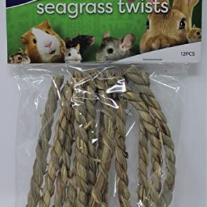 (4 Pack) Ware Sundried Seagrass Twists Small Pet Chews