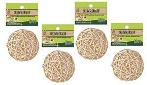 ware nutty stick ball treats (4 pack)