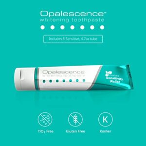 Opalescence Whitening Toothpaste for Sensitive Teeth - Oral Care, Mint Flavor, Gluten Free - 1 Pack