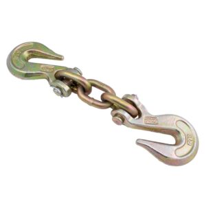 double grab hook set chain shortener for autobody frame repair machines