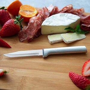 Rada Cutlery Sensational Serrations 3-Piece Kitchen Knife Set Stainless Steel Blade and Aluminum, Silver Handle