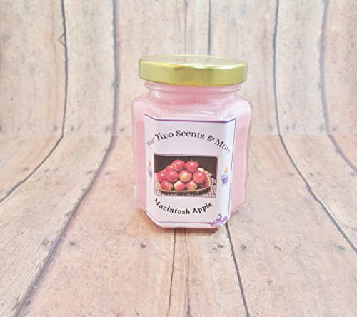 Macintosh Apple Scented Soy Candle, 4 oz, Free Shipping