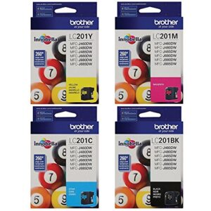 Brother MFC-J460DW Black/Cyan/Magenta/Yellow Original Ink Standard Yield (260 Yield)