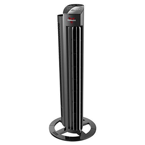 Vornado NGT335 Air Circulator Tower Fan with Remote Control and Versa-Flow, 33", Black