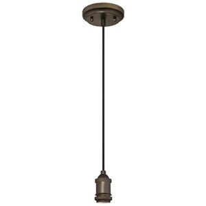 westinghouse lighting 6103200 mini pendant, oil rubbed bronze
