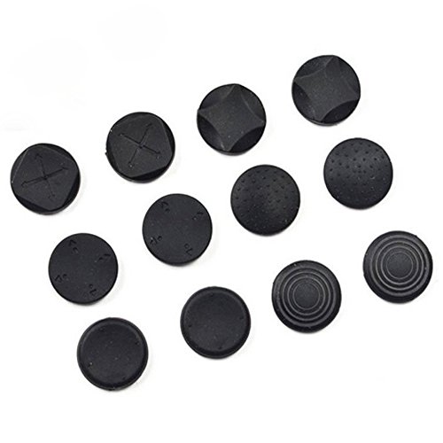 12pcs Joysticks Pad Cover, Button Protectors Thumbstick Joysticks Pad Cover Case for Playstation Vita PSV