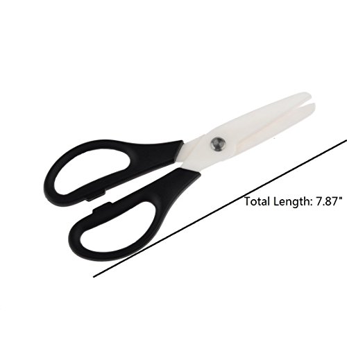 Ceramic Kitchen Scissor, YIFAN Professional 7.8 Inch Food Shear Household Vegetable Fruit Carver