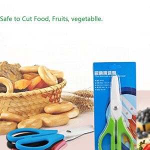 Ceramic Kitchen Scissor, YIFAN Professional 7.8 Inch Food Shear Household Vegetable Fruit Carver