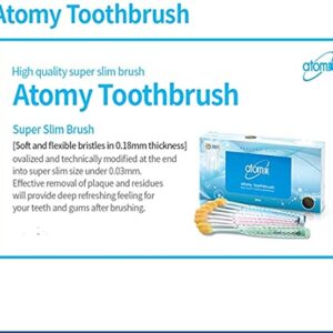 Atomy Toothbrush, Pack of 8 Toothbrushes