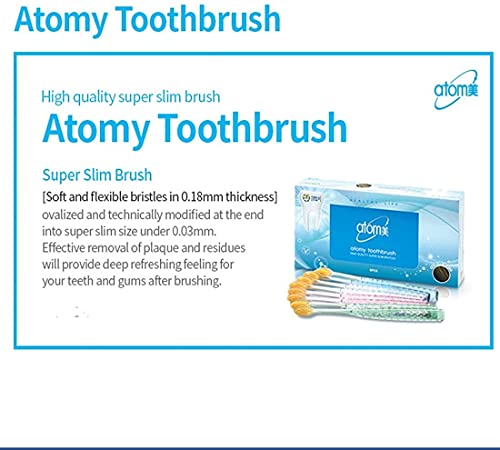 Atomy Toothbrush, Pack of 8 Toothbrushes