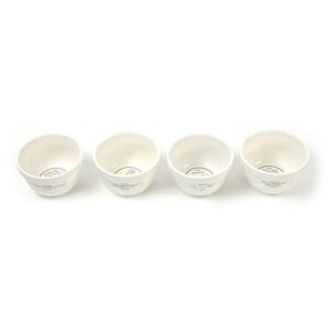 The Proof Is In The Pudding Bowls - Set of Four Math Proof Joke - Ceramic