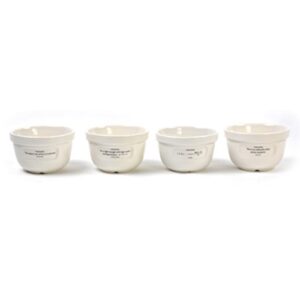 The Proof Is In The Pudding Bowls - Set of Four Math Proof Joke - Ceramic