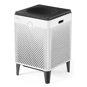 coway airmega 400 true hepa air purifier with smart technology, covers 1,560 sq. ft, white