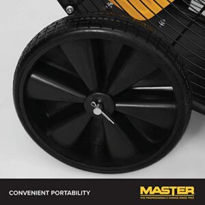 MASTER 48 Inch Industrial High Capacity Barrel Fan - Use for Shop, Garage or Warehouse, All-Metal Construction with OSHA-Compliant Safety Guards, 2 Speed Settings (MAC-48-BDF)