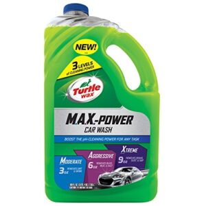 turtle wax 50597 max power car wash - 100 oz.