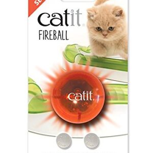 Catit Senses 2.0, Fireball, Interactive Cat Toy, All Breed Sizes